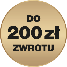 Do 200zł zwrotu