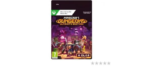 Minecraft Dungeons Edycja Ultimate Kod Aktywacyjny Gra Na Xbox Series Xs I Xbox One Gra 2675